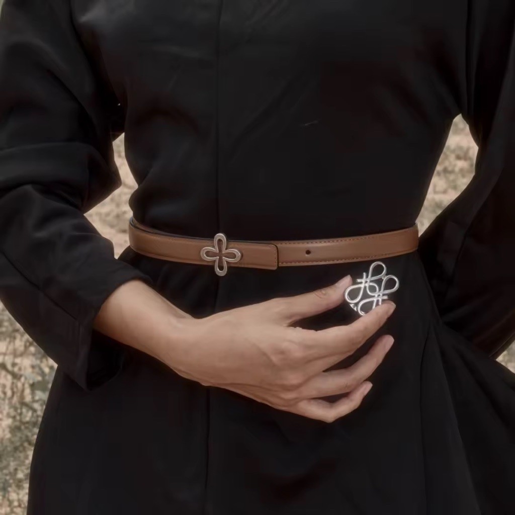 FUNDAO  Custom Buckle Belt Set