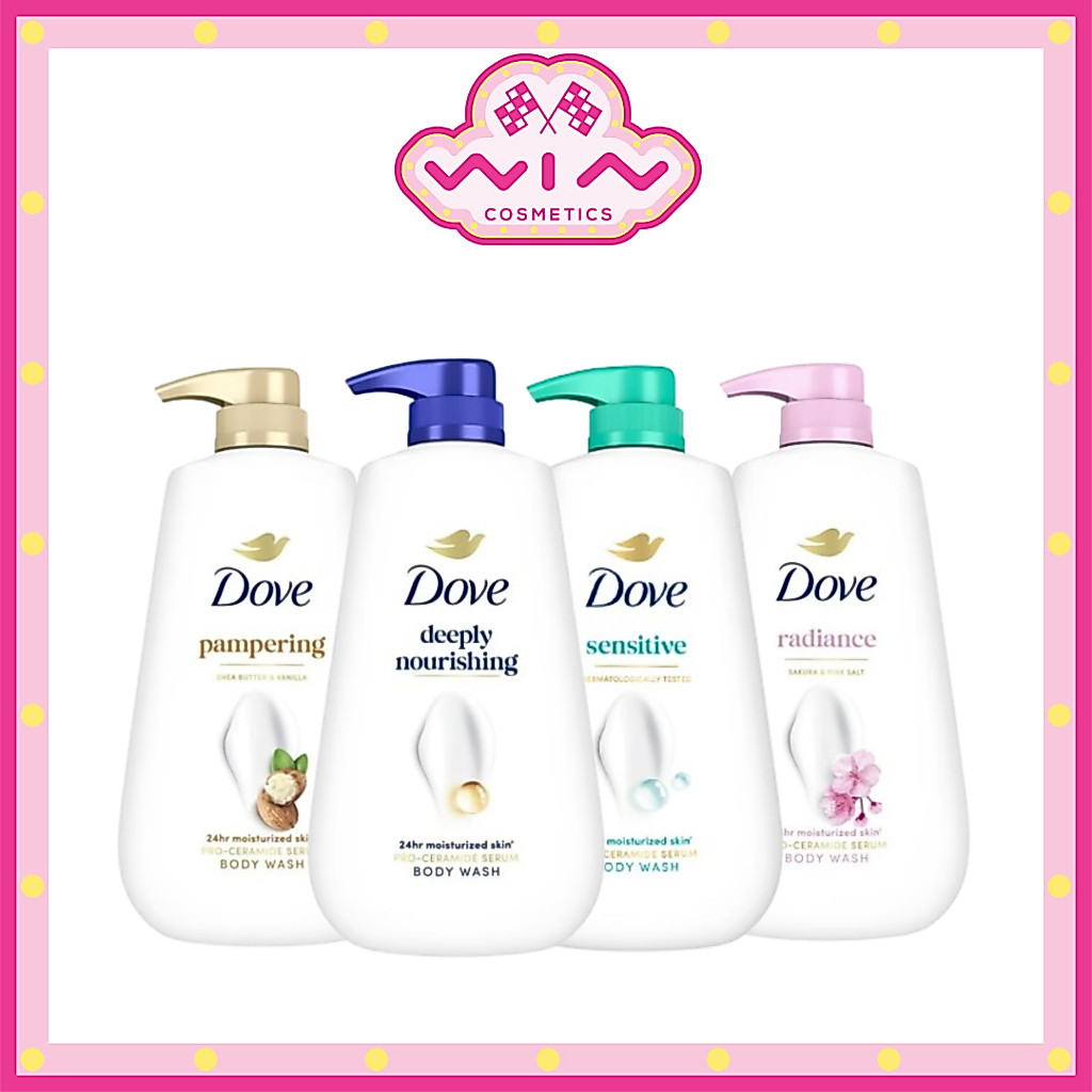 Dove โดฟ Pro-Ceramide Serum ครีมอาบน้ำ 500 มล. | ผิวนุ่มเด้งแบบมาร์ชเมลโลว์ บำรุงชุ่มชื้น 24 ชั่วโมง (มีให้เลือก 4 สูตร)