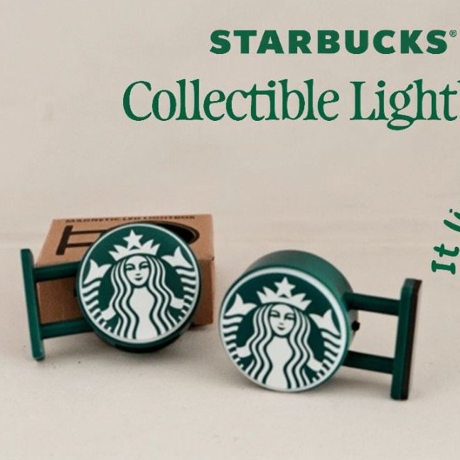 2026 Starbucks Singapore Magnetic Light Box ป้ายไฟร้านสตาร์บัค