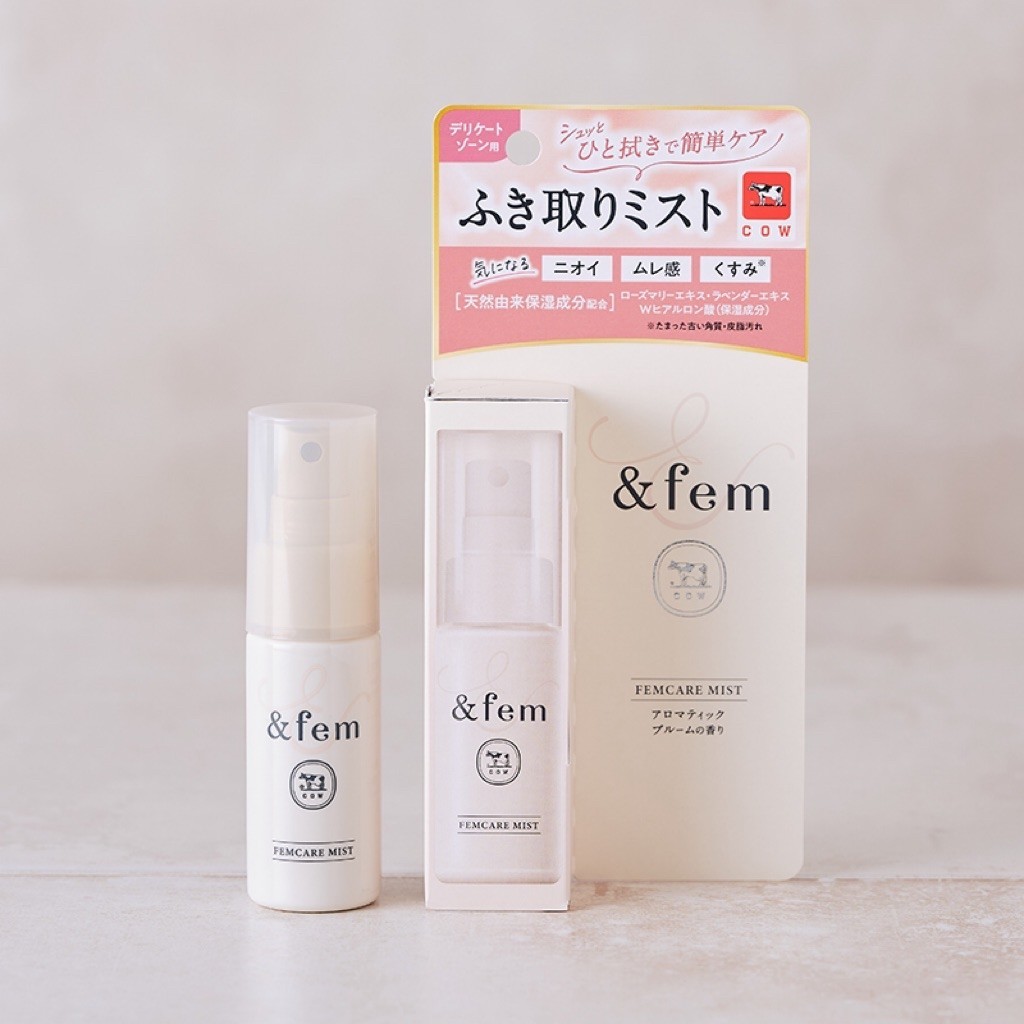🇯🇵พรี | แท้ &Fem - Femcare Mist 30ml สเปรย์ทำความสะอาดและบำรุงจุดซ่อนเร้น🇯🇵