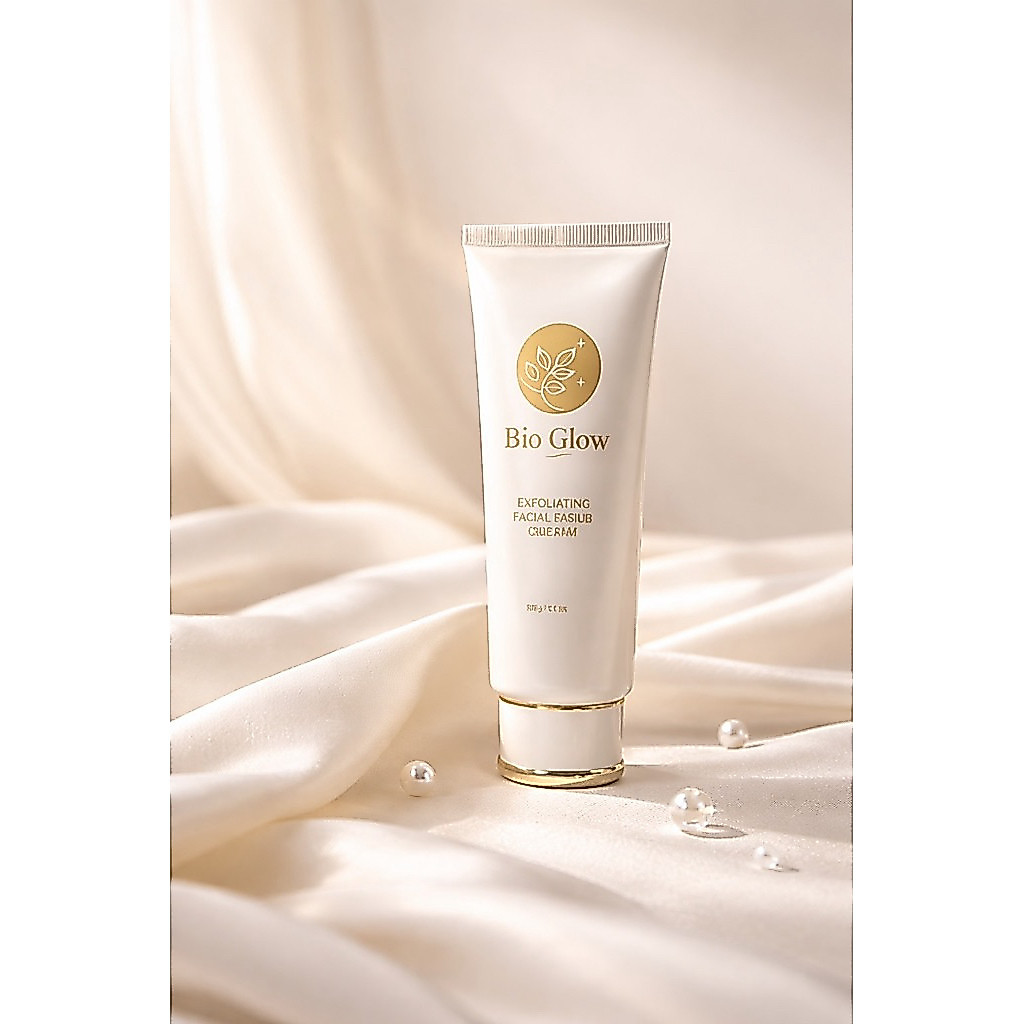 Bio Glow Exfoliating Facial Scrub Cream