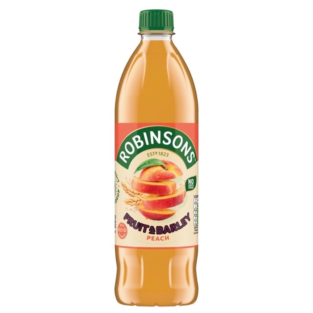 Robinsons Double Strength Orange/Blackcurrant/Apple&Blackcurrant/Summer Fruit/Orange/Lemon/Apple/Fru