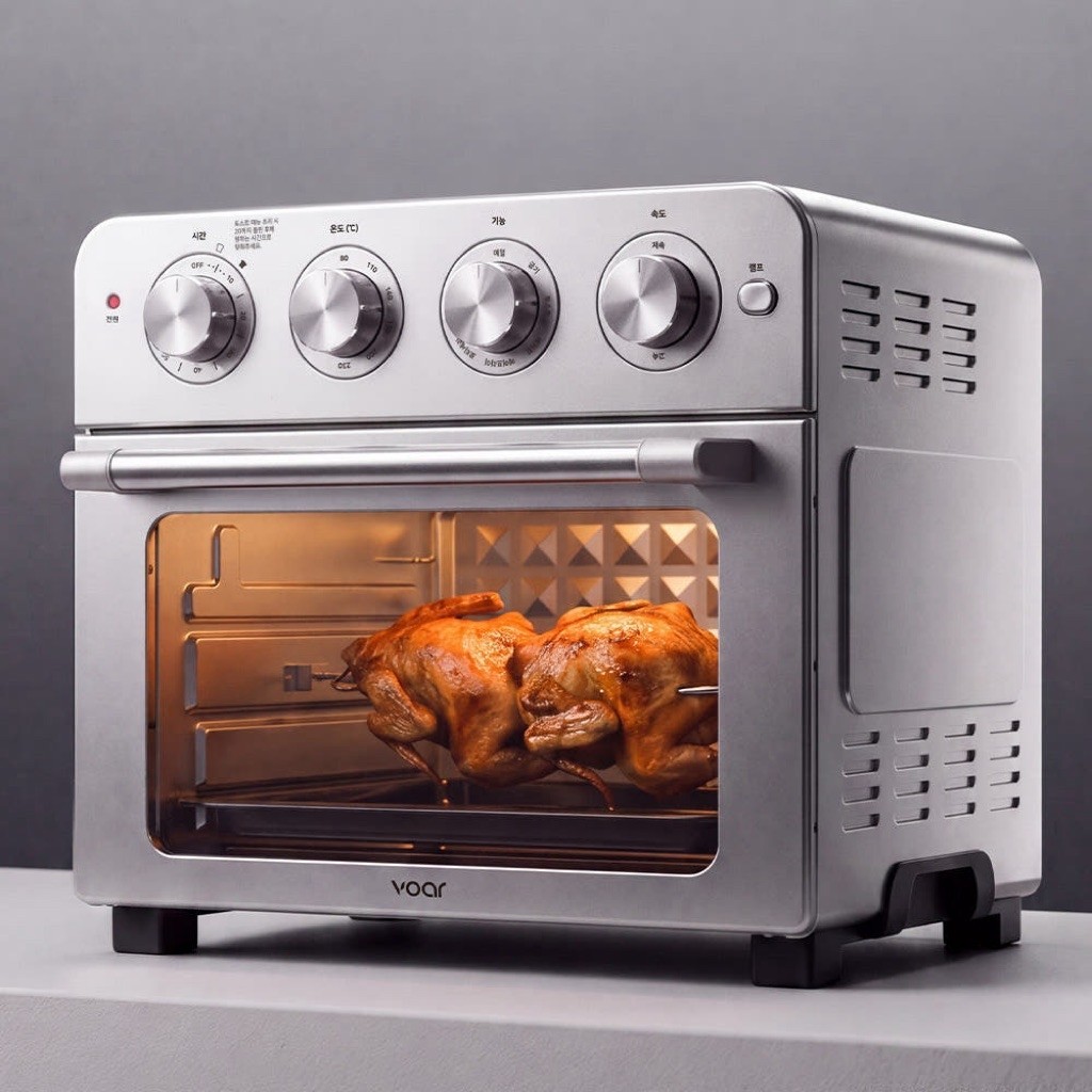[VOAR] Able Dual Oven Air Fryer 23L หม้อทอดไร้น้ำมันแบบเตาอบ ความจุใหญ่ สแตนเลส Air Fryer Oven