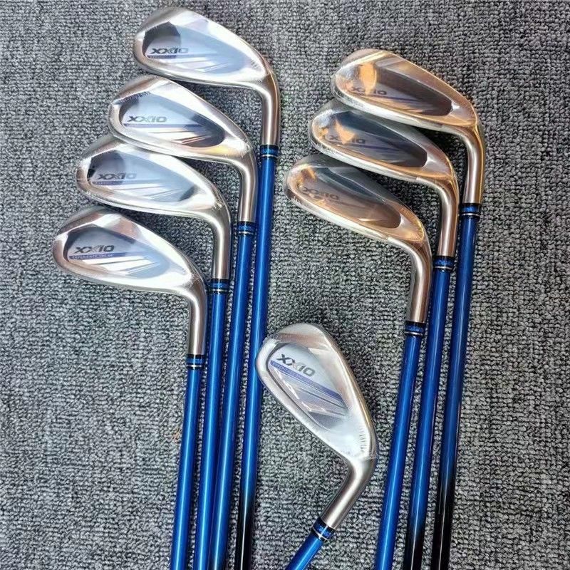 8PCS XXIO MP1100 MEN Golf Iron Set 5 6 7 8 9 PS Iron Mens Graphite Steel Shaft Golf Iron Set Right H
