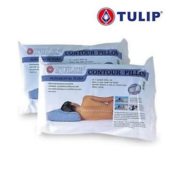 ++ซื้อหลายใบถูกกว่า++ Tulip หมอนสุขภาพ ลดอาการกรน 😴😴 Contour Pillow