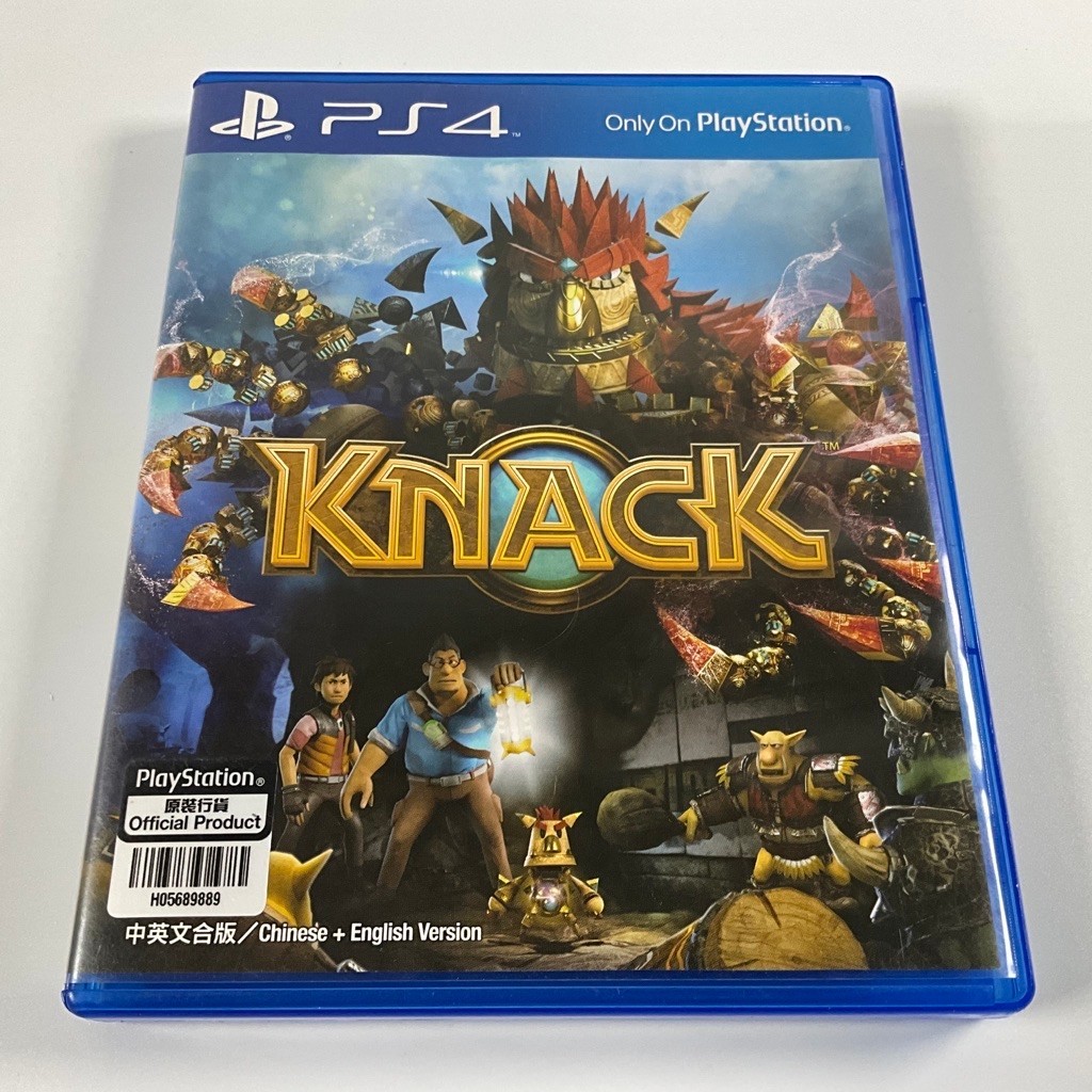 [มือ2] Knack PS4 เกมผจญภยครอบครัว Family Adventure เพลตฟอร์มเมอร์ PlayStation 4