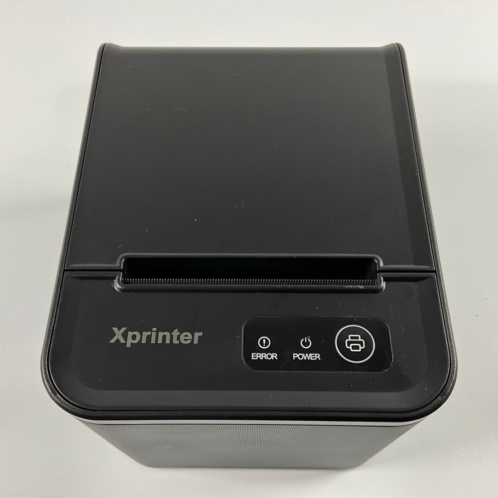 [มือ2] เครื่องพิมพ์ใบเสร็จความร้อน Xprinter XP-80T Thermal Receipt Printer USB LAN 80mm พร้อมกระดาษ