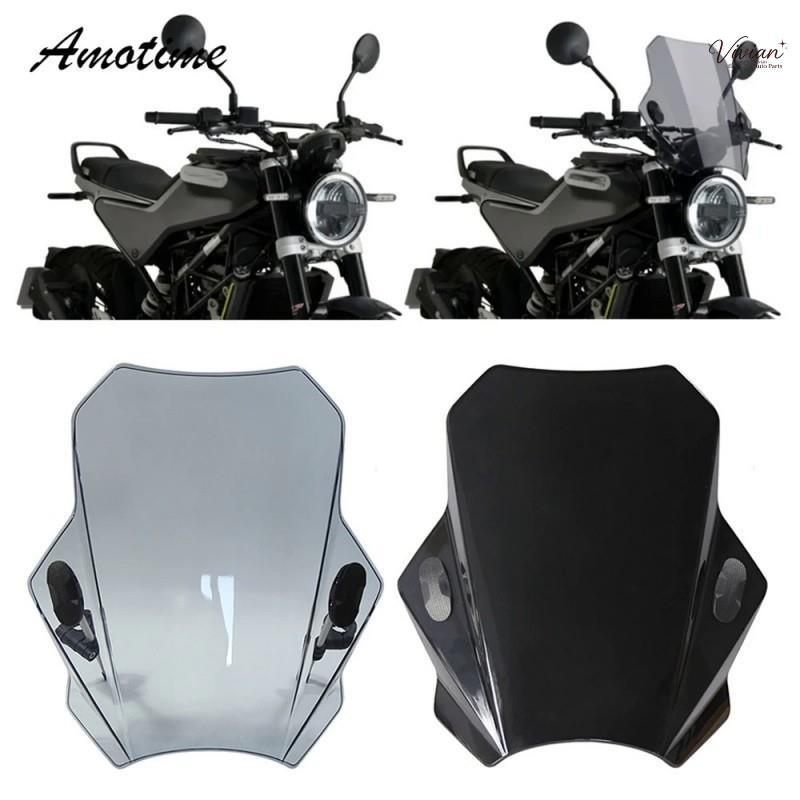 Svartpilen 401 กระจกบังลมหน้ารถจักรยานยนต์ สําหรับ HUSQVARNA SVARTPILEN 401【6