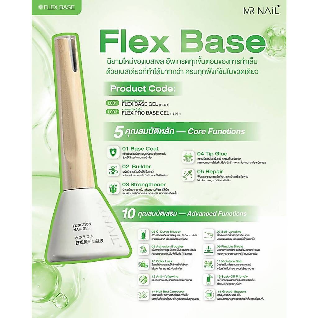 เบสเจล MR.NAIL FLEX BASE