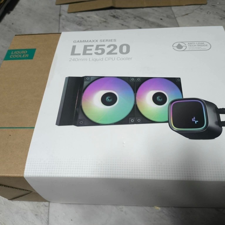 cpu cooler ชุดน้ำปิด สองตอน Deepcool LE520 ARGB