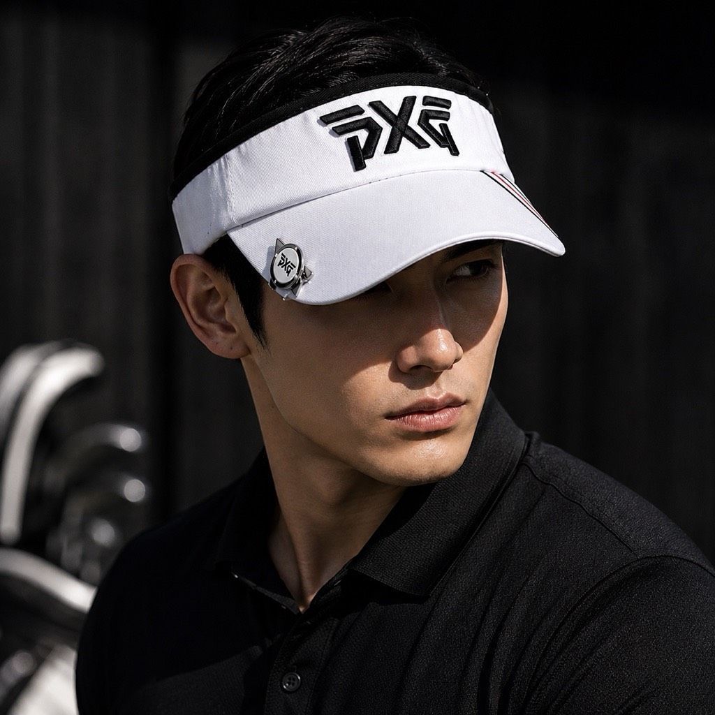หมวกกอล์ฟ ครึ่งใบ Visor golf hat PXG มีมาร์ค


