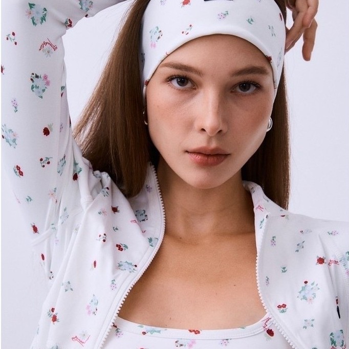 Bella’s garden vol.2 headband ผ้าคาดผมพิมพ์ลายจาก gymandslim