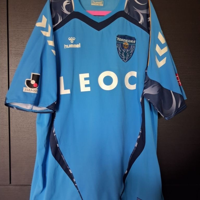 🔥🇯🇵🔥Hummel J.League Hummel Yokohama F.C. Jersey ไซส์ JASPO XO | อก 23.5" (P) | ยาว 31" (L) ยุค King 