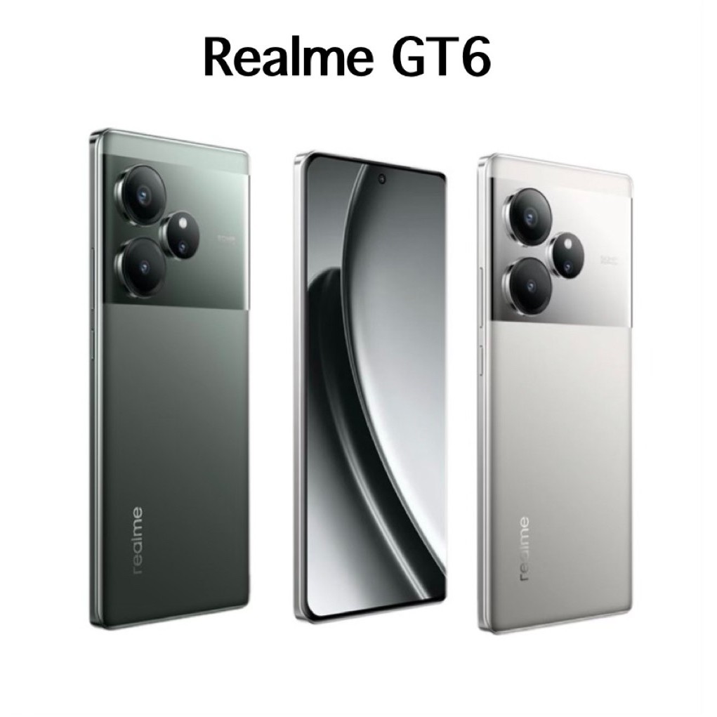 Realme GT 6 (ram16GB/rom512GB)เครื่องแท้ศูนย์ไทยเคลียร์สต๊อก สินค้าพร้อมจัดส่ง
