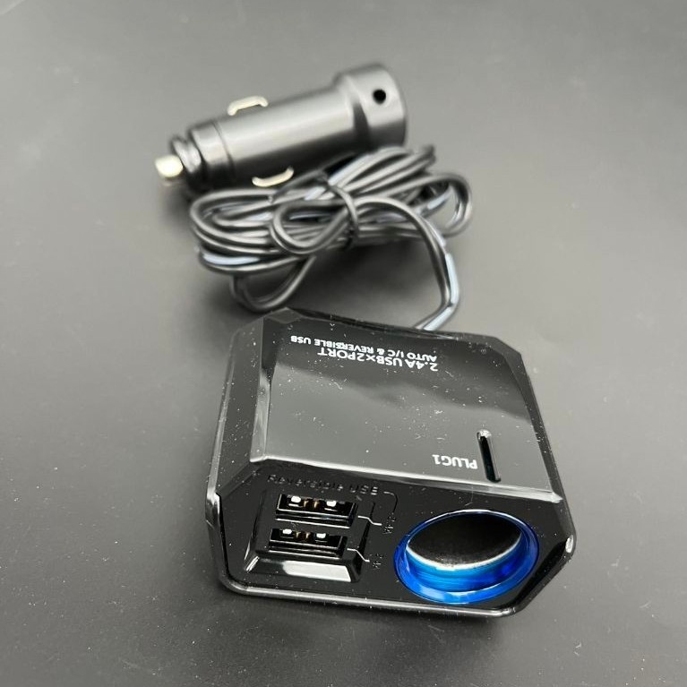 ช่องเสียบจุดบุหรี่ พร้อมช่องเสียบ USB