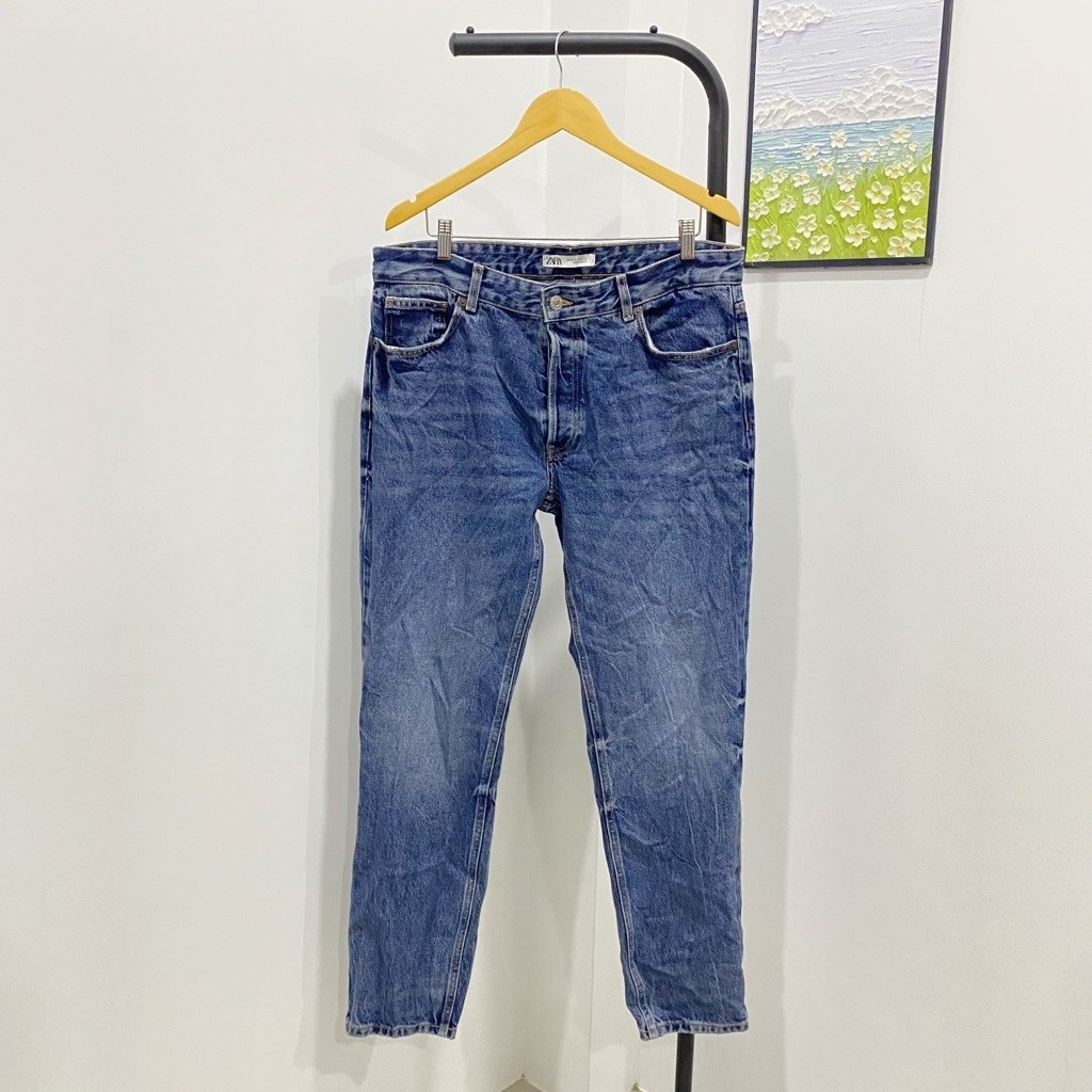 Zara กางเกงยีนส์ขายาวผู้ชาย size US36