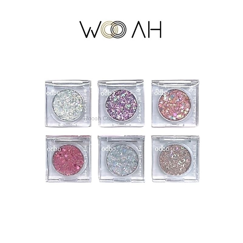 Odbo Pop It Wink Eyes Eyeshadow โอดีบีโอ ป๊อป อิท วิ้ง อายส์ อายแชโดว์กลิตเตอร์ OD2020
