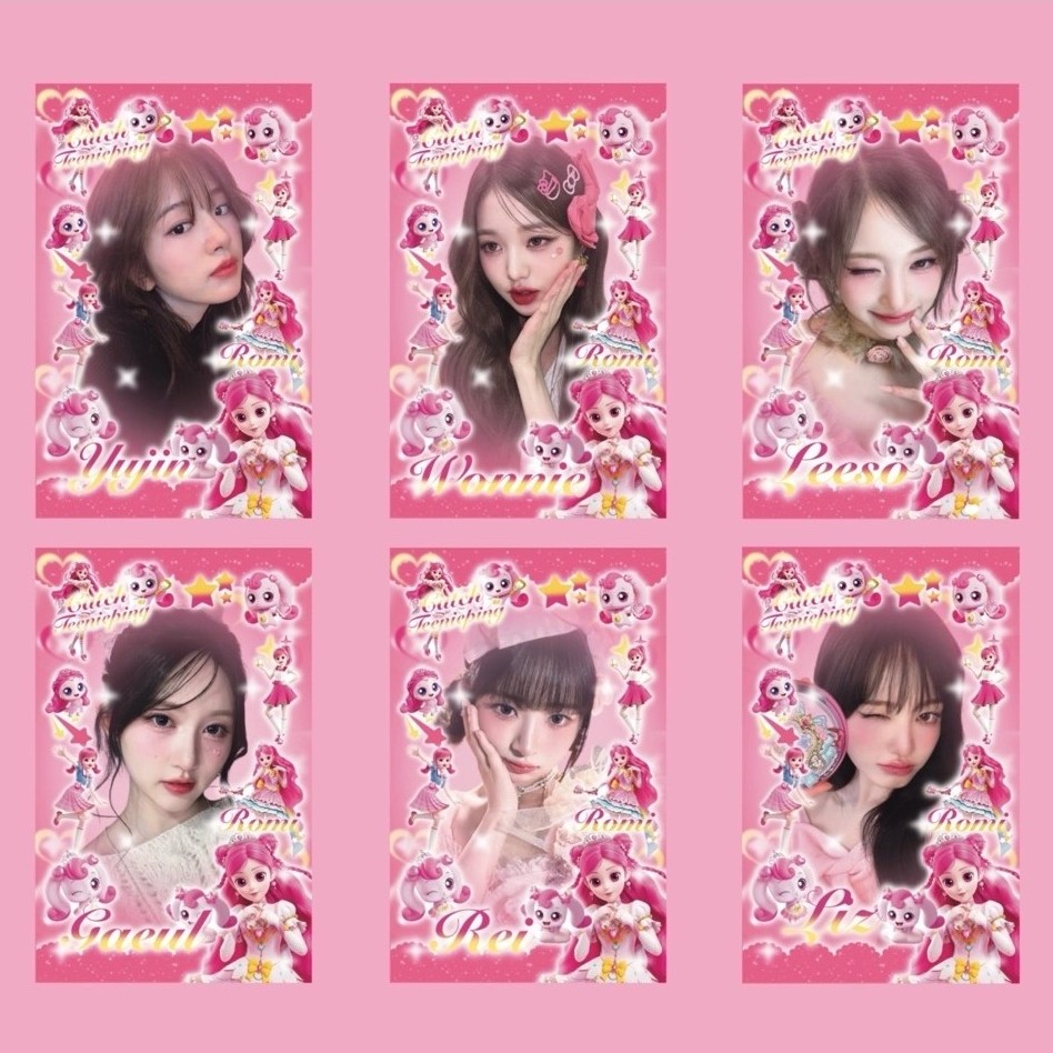 Photocard fanmade IVE🪽🎀💗