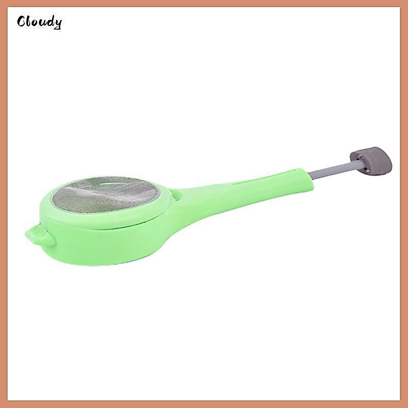[Cloudy] Tea Infuser ใบชาหลวมกรองเครื่องเทศสมุนไพรซิลิโคนกรอง Diffuser สีเขียว [ใหม่]