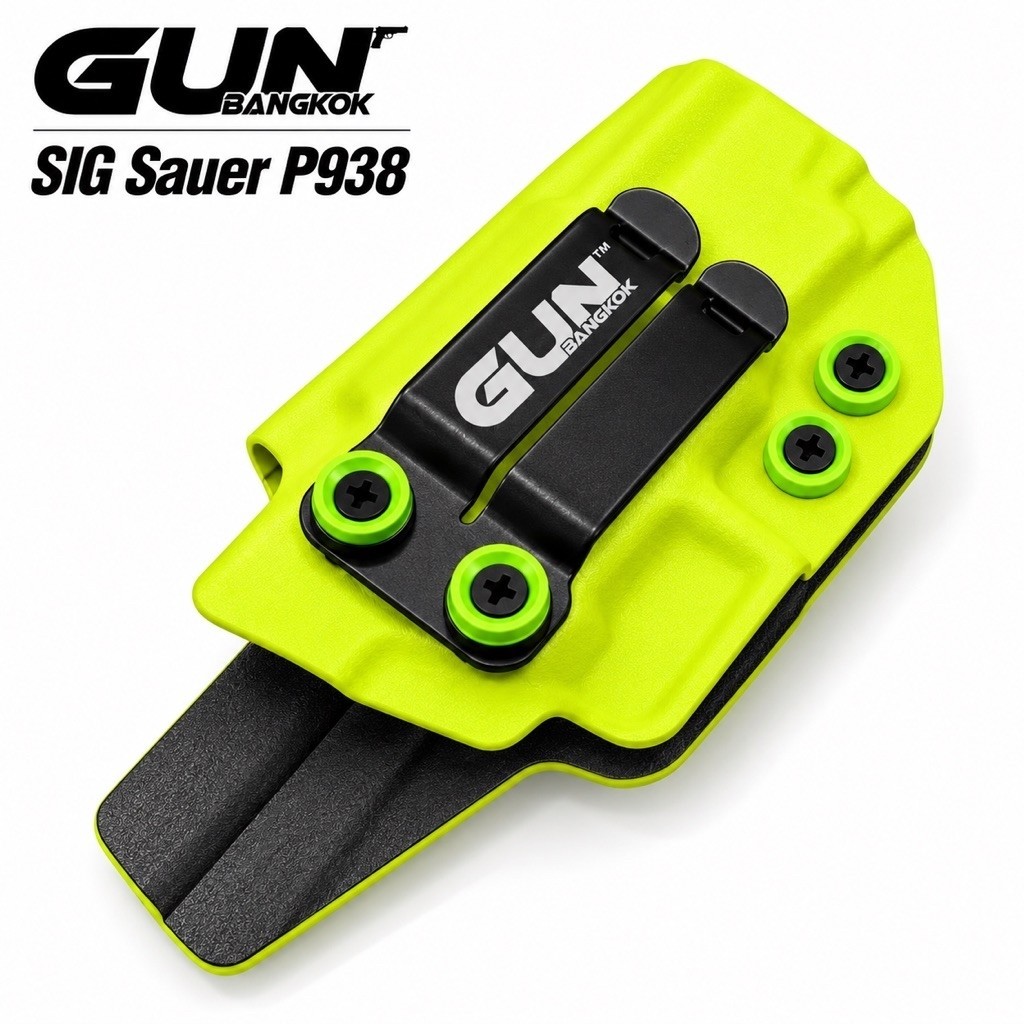 ซองพกใน SIG Sauer P938 xIWB GUNBANGKOK | ล็อคแน่น ดึงลื่น พกซ่อนมั่นใจ Handmade ปรับแต่งได้