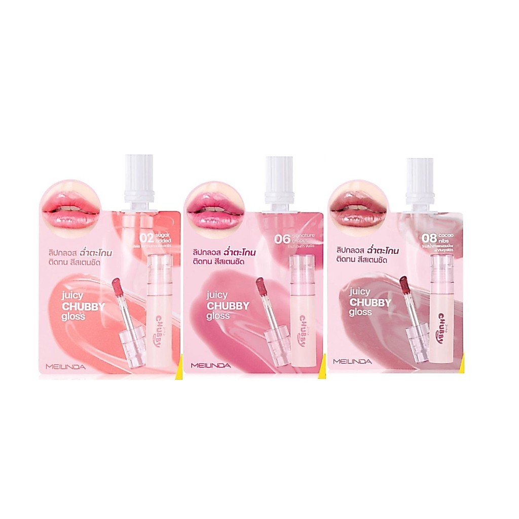 ของแท้·ส่งด่วน·ถูก Meilinda Juicy Chubby Gloss 2g. #MC2078 เมลินดา จุสซี่ ชับบี้ กลอส x 1 ชิ้น dayse
