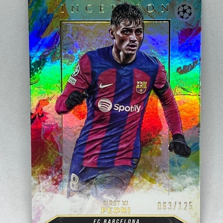 การ์ดฟุตบอล Topps Inception 2023 - 2024 Pedri /125