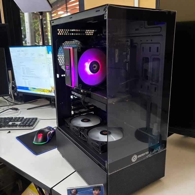 ขายคอมพร้อมเล่นสเปคเล่นเกมราคาถูก i5-12400F + RTX 3060
