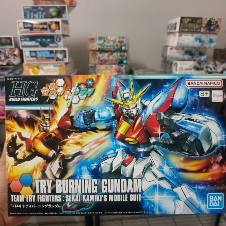 มือ 1 พร้อมส่ง Try Burning Gundam (HGBF)