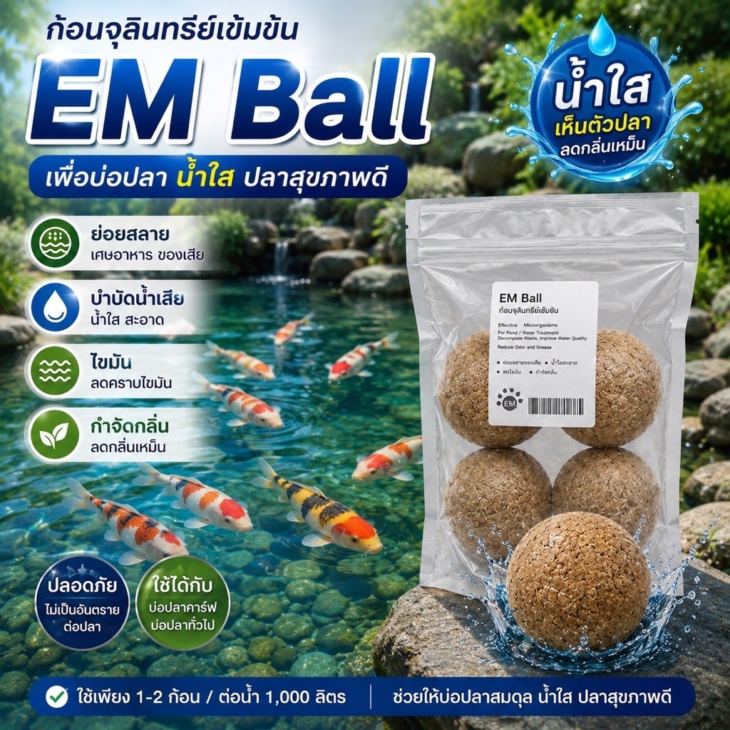 ปฐมอโศก Em ball 4 ลูก