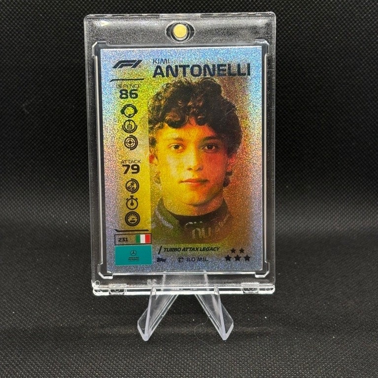 การ์ด F1 Topps Attack 2026 Kimi Antonelli