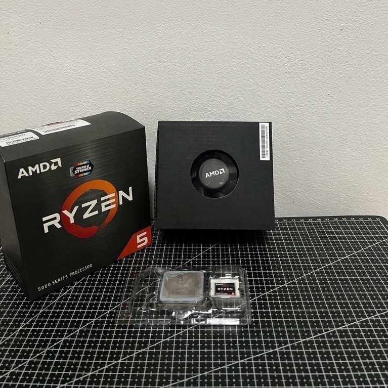 AMD Ryzen 5 5600X มือสอง CPU AM4 6C/12T ประกันใจ 7 วัน แถมพัดลมใหม่ยังไม่แกะ