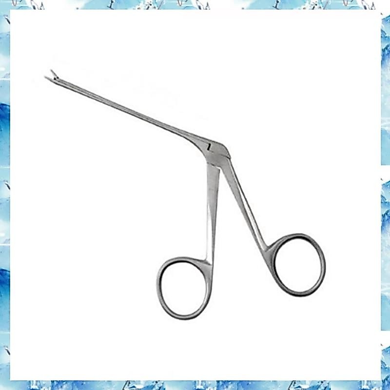 [ ] คีมคลองหู Endoscope Earwax Remover Veterinary Forceps Tweezer คีมสั้น