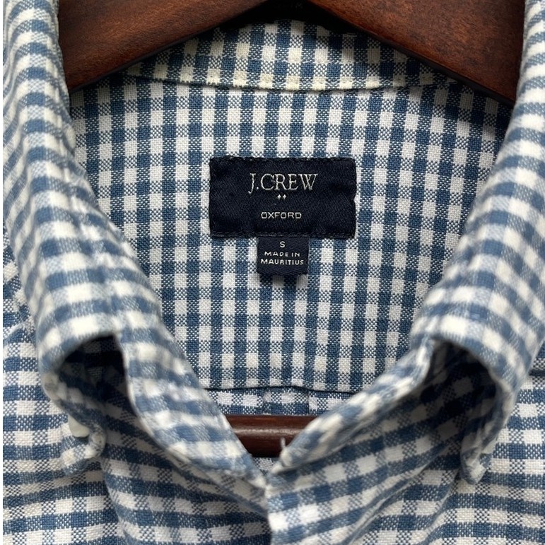 J.CREW – Gingham Check Oxford Button-Down Shirt 🇺🇸