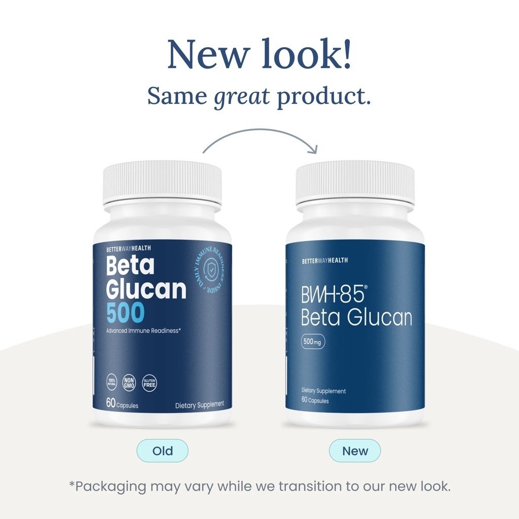 BWH-85 Beta 1,3/1,6 Glucan 500mg 60 caps