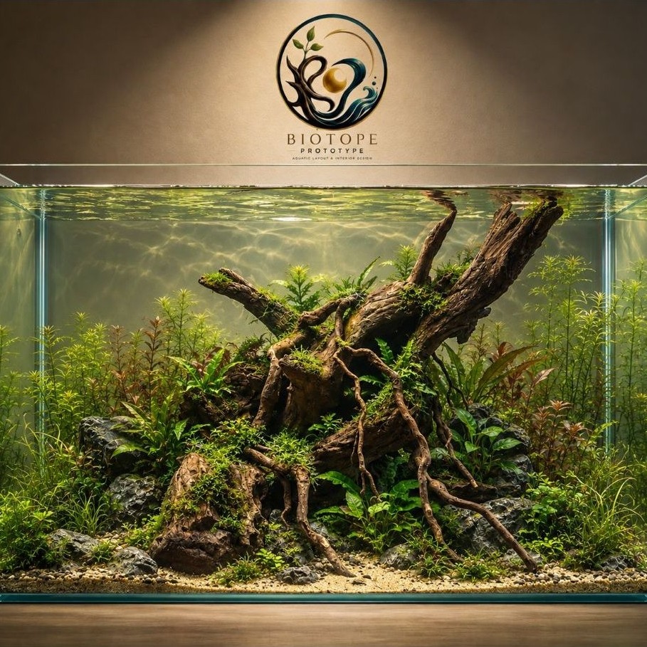 เลย์เอาท์ตู้ปลา Premium 9-14  นิ้ว | Aquascape Layout