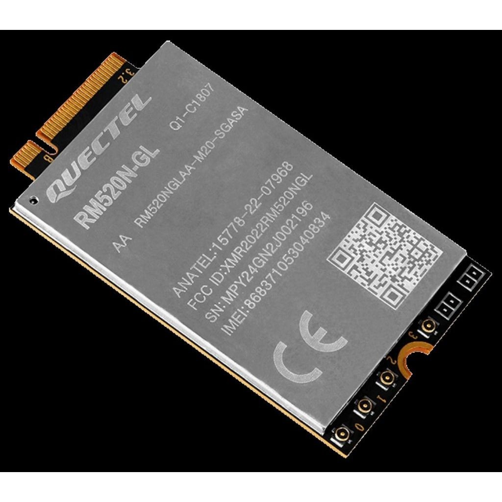 Quectel RM520N-GL RM520NGLAA โมเด็ม 5G M.2 รองรับ USB/PCIe พร้อมบอร์ดแปลง USB และฮีตซิงก์