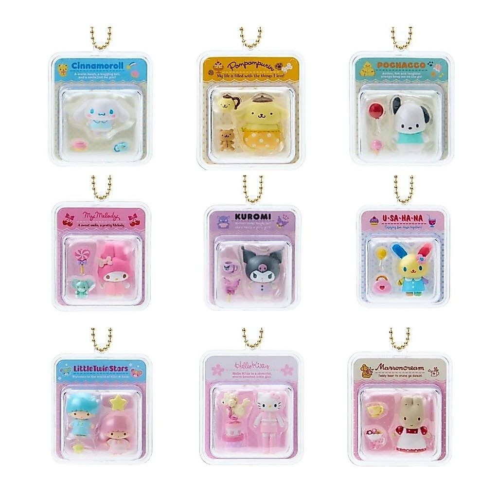พร้อมส่ง พวงกุญแจห้อยกระเป๋าฟิคเกอร์ จิ๋ว mini