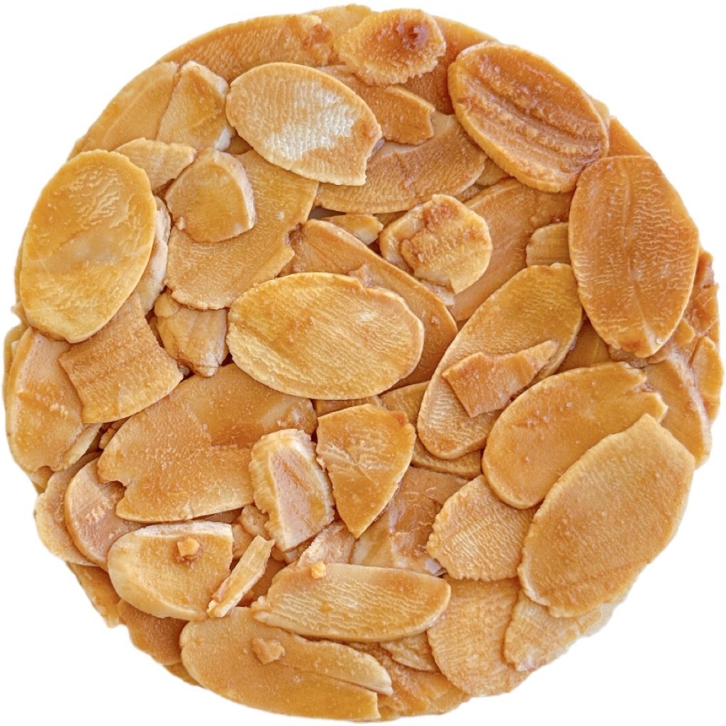 คุกกี้อัลมอนด์ - Crispy Almond cookie - อัลมอนด์ตูเล่ - สูตรไร้แป้ง ไร้เนย ไร้นม (กล่องสีขาว - แพคแยกชิ้น)