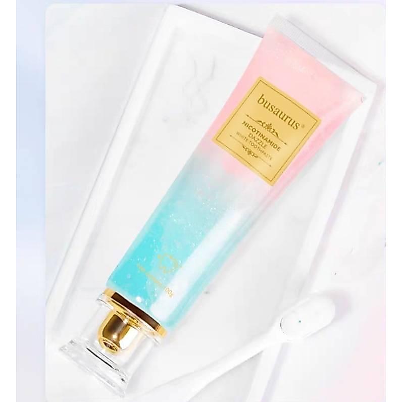 busaurus ยาสีฟันฟื้นฟูฟัน ขนาด 100g ช่วยทำความสะอาดฟันและช่องปากให้สดชื่น S-59-115