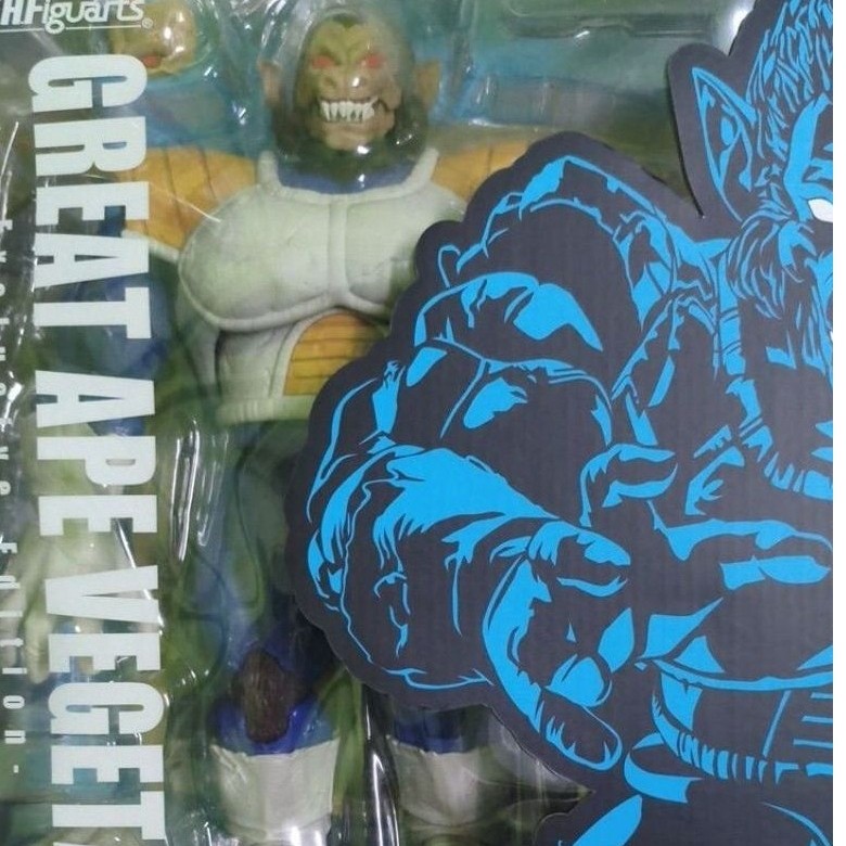 shf dragon ball vegita ape limited มือ1ไม่เคยแกะกล่องไม่สวยมีรอยพาสติกยับด้านบนรุ่นนี้ไม่มีเทปติดนะครับ