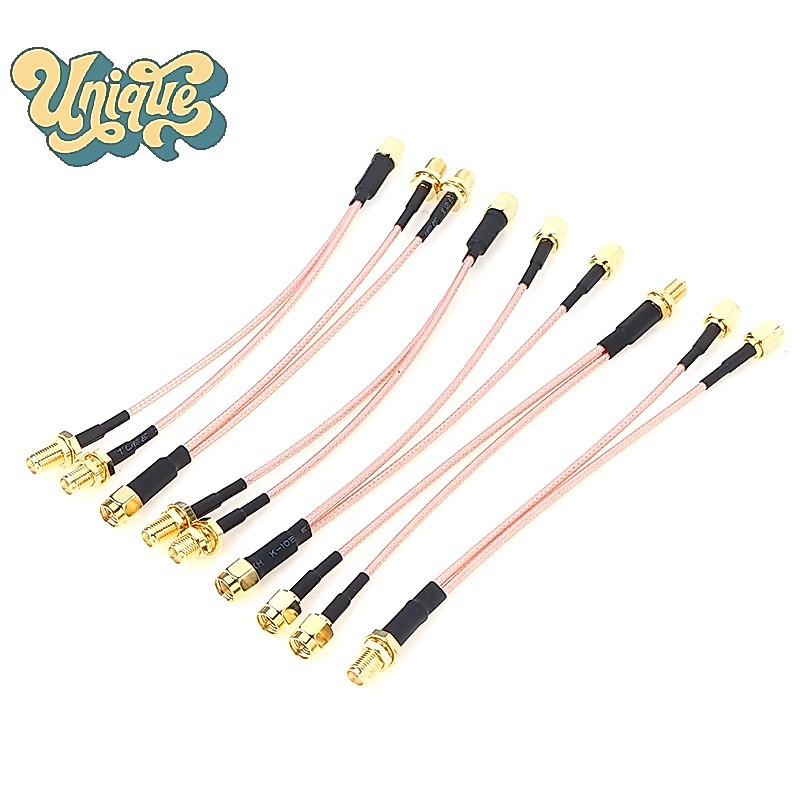 (Unique) Sma to 2X SMA Male Female สายเคเบิ้ลจัมเปอร์ ตัวแยก Y type ใหม่