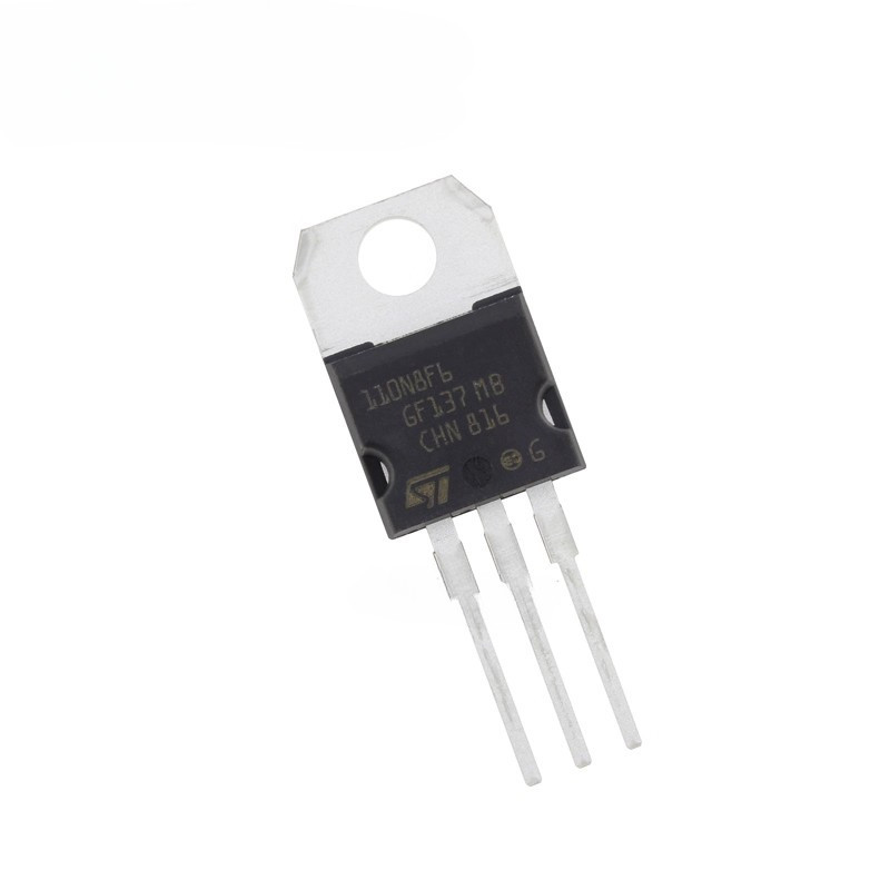10 ชิ้น/ล็อต Original MOSFET STP110N8F6 110A80V 110N8F6 TO-220 ทรานซิสเตอร์ 100% ใหม่และของแท้