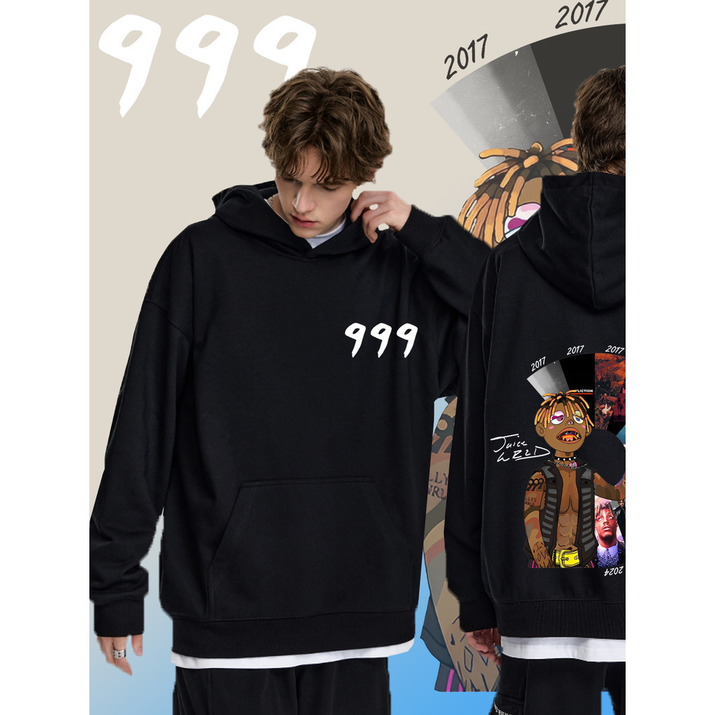 ฝ้าย Juice Wrld The Party Never Ends อัลบั้มปก Hoodie 999 Juice Wrld Hoodie เสื้อฮิปฮอปของขวัญสำหรับ