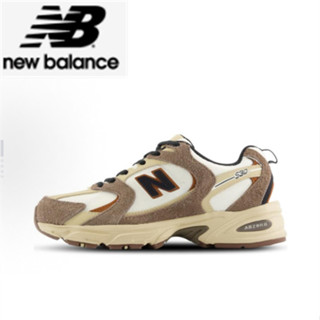 New Balance NB 530 Low cut White Brown ของแท้ 100 %