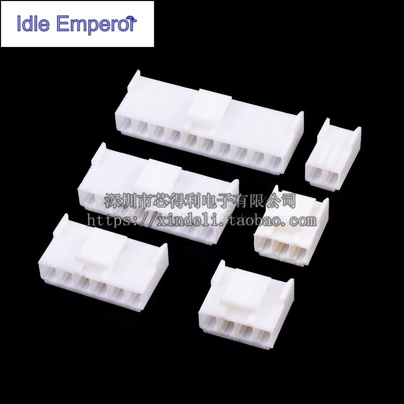 เปลือกยาง VH3.96 มม.ขั้วต่อขั้วต่อ 3.96-2P 3P 4P 5P 6P 7P 8P 9P 10P 11P 12P VH3.96-2P สีขาวขั้วต่อ T