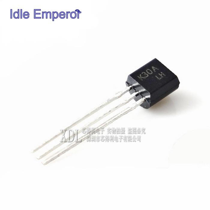 K30a 2SK30A-GR 2SK30 In-Line TO92 MOS Triode ใหม่เอี่ยม