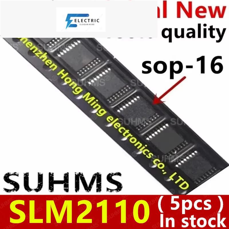 (5ชิ้น) 100% ใหม่ SLM2110CG SLM2110 SOP-16