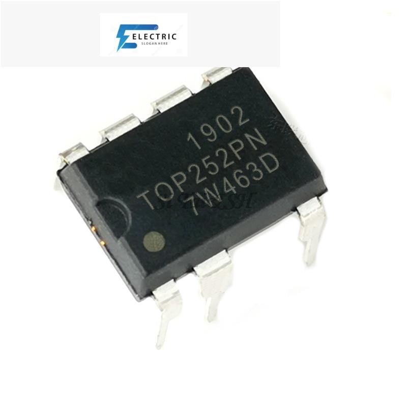 5PCS TOP252PN TOP253PN TOP254PN TOP255PN TOP256PN TOP257PN TOP258PN DIP-7 DIP7 ใหม่และต้นฉบับ IC Chi