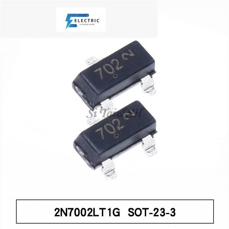 100PCS 2N7002LT1G SOT23 2N7002 SOT-23 SMD 706 MMBT7002LT1G 60 V, 115 mA, N-Channel ใหม่และต้นฉบับIC