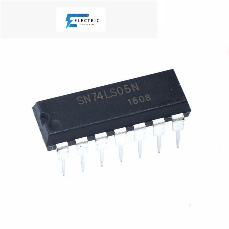 สินค้าใหม่ 10pcs SN74LS05N DIP14 SN74LS05 DIP HD74LS05P 74LS05 DIP-14 IC IC